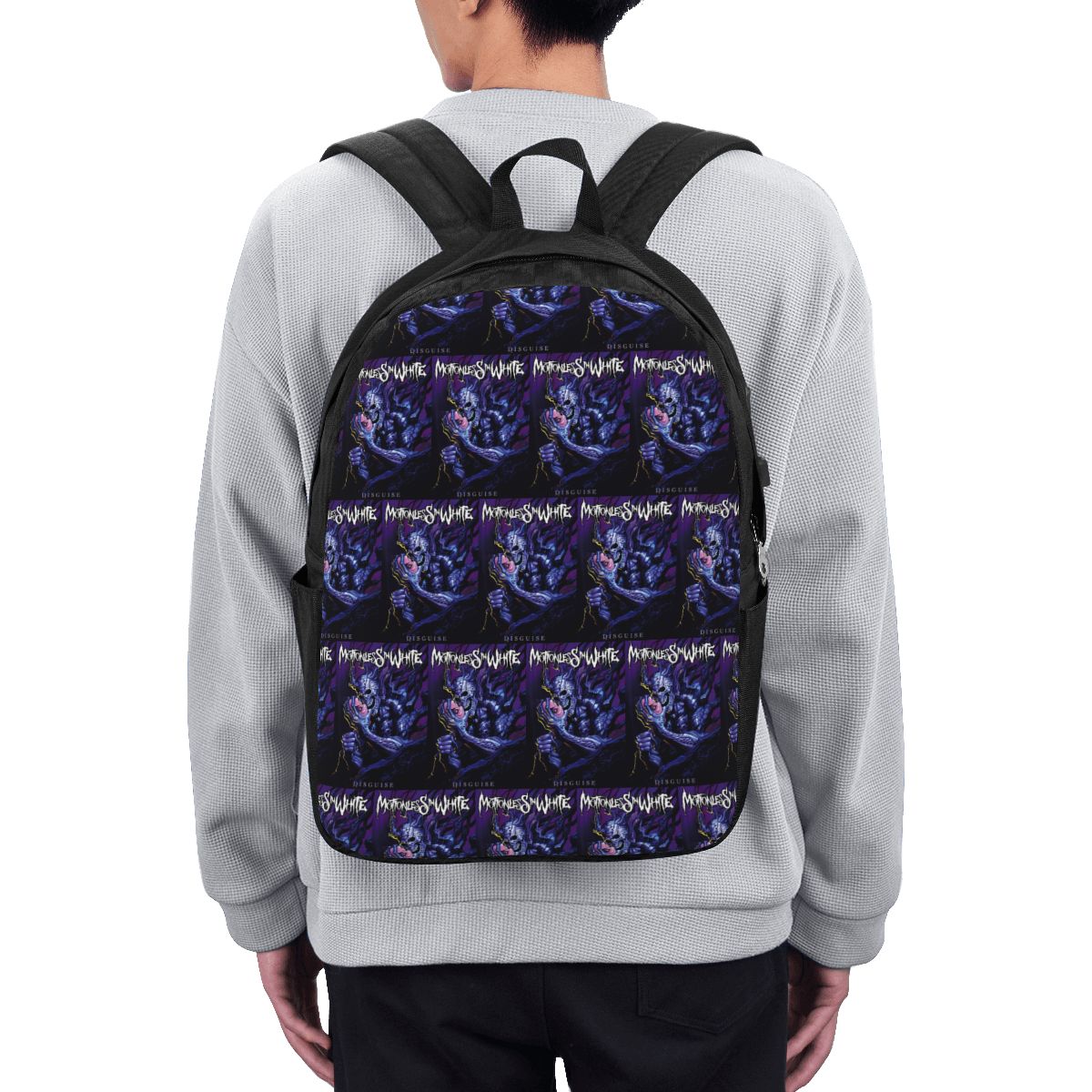Laptop Bag - Tas Ransel Putih Motionless In White,