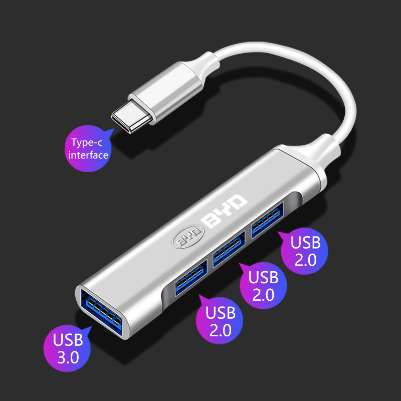 Usb C Hub - Adaptor USB Tipe-C Multi Port Distributor