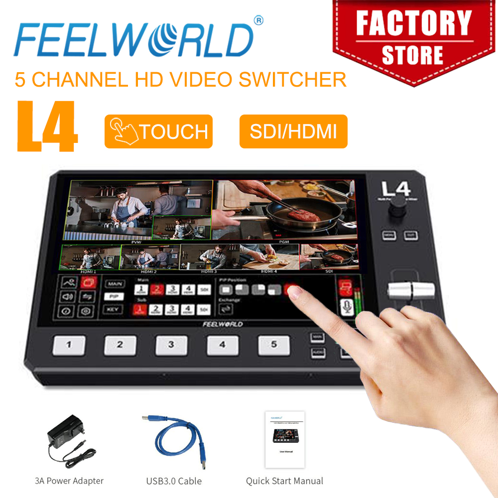 FEELWORLD saklar Mixer Video M - Hdmi Cable ulasan dan harga