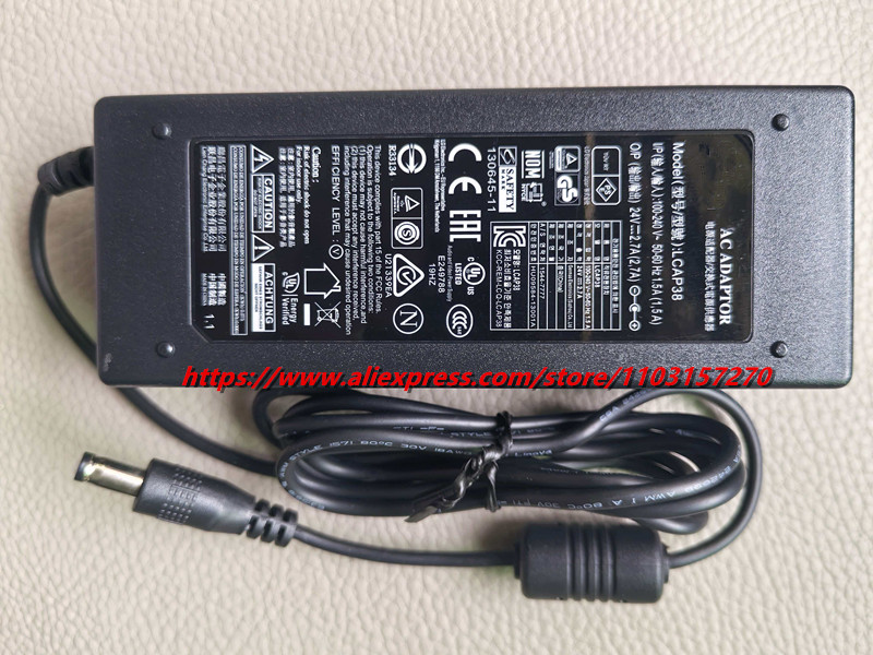 Adaptor AC 24V 2.7A 65W Asli L - Laptop Charger ulasan dan harga