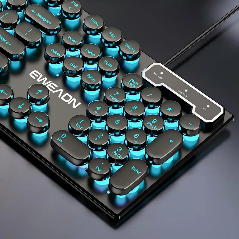 Set Keyboard dan Mouse Retro P - Laptop Mouse ulasan dan harga