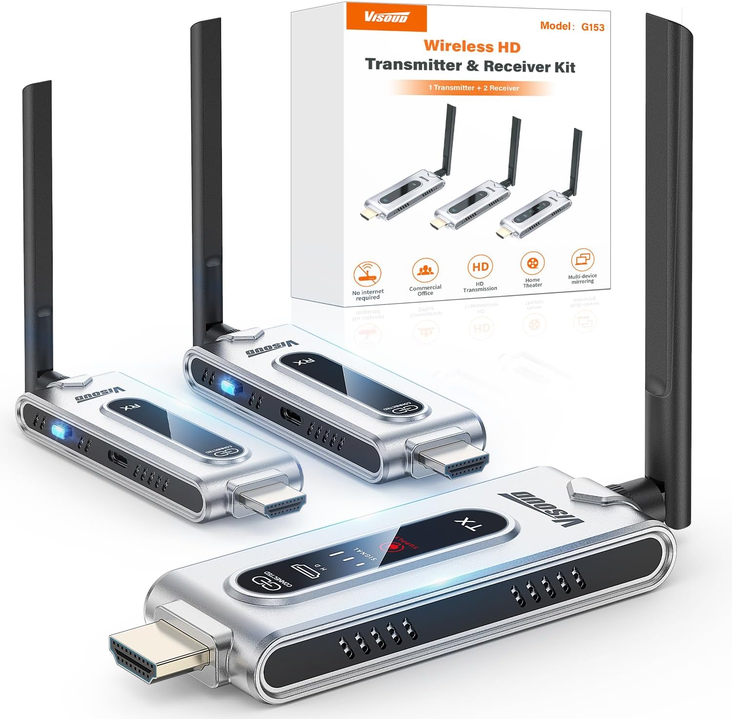 Transmitter HDMI Nirkabel dan  - Hdmi Cable ulasan dan harga