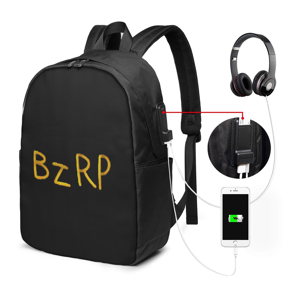 Tas Ransel Bizarrap Cap (BZRP) - Laptop Bag ulasan dan harga