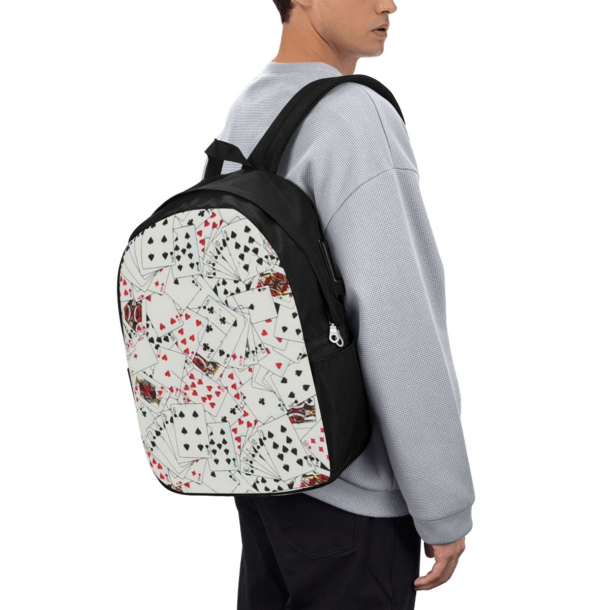 Tas Ransel Motif Kartu Poker,  - Laptop Bag ulasan dan harga