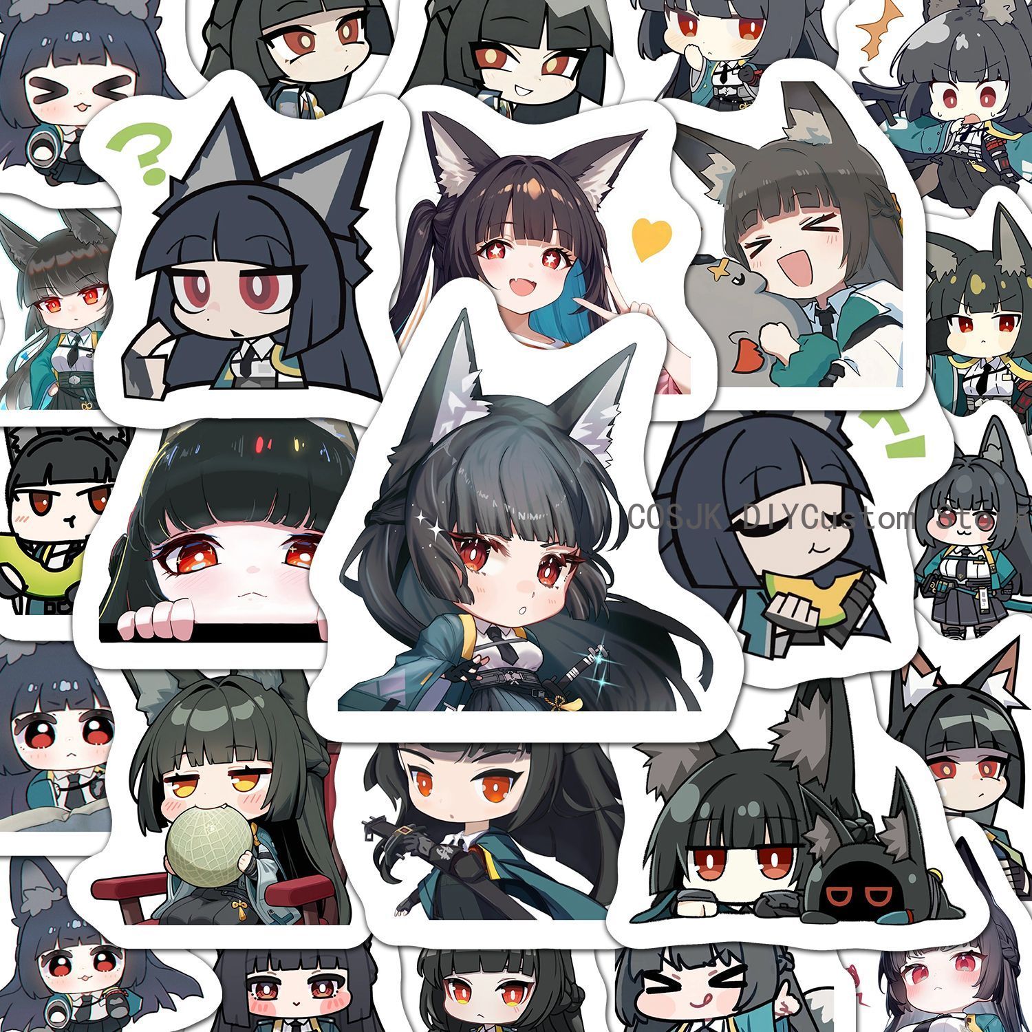60 Buah Stiker Anime Versi Q Z - Laptop Accessories & Repair Jagtap Dairy Pimple Nilakh Pimpri Chinchwad Maharashtra ulasan dan harga