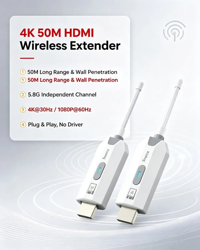 Extender Nirkabel HDMI-Kompati - Hdmi Cable ulasan dan harga