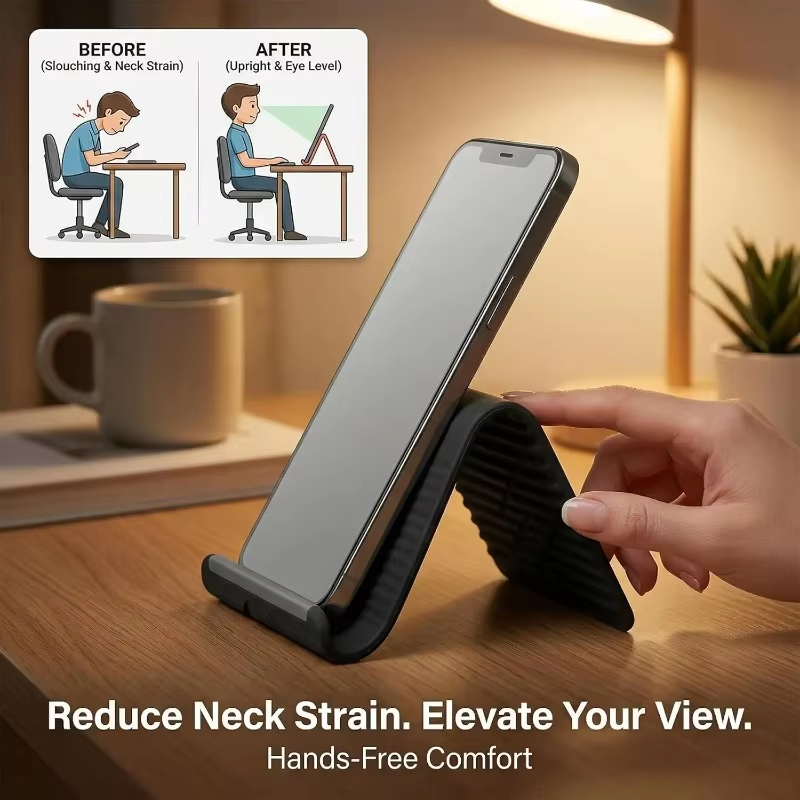 Penyangga Ponsel Silikon yang  - Laptop Stand ulasan dan harga
