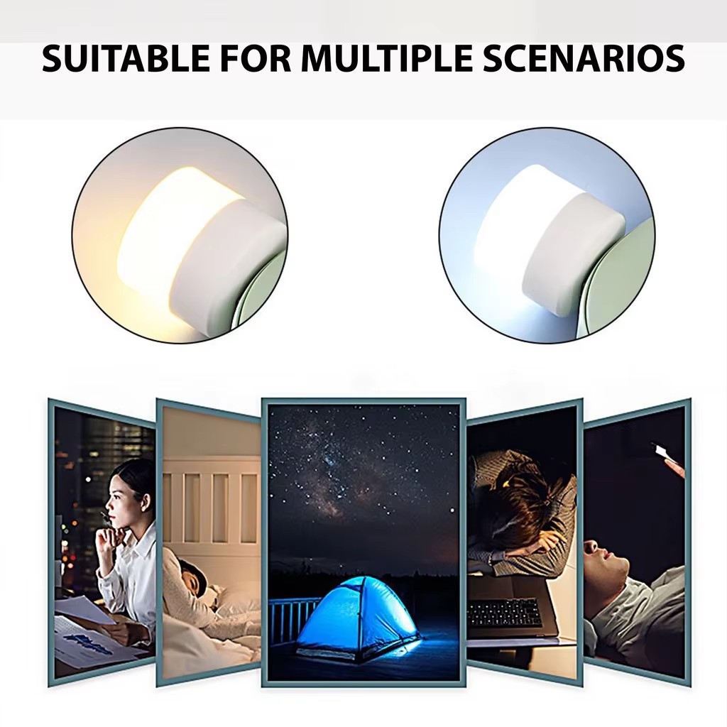 1/10 Buah Lampu Malam Mini USB - Usb Hub ulasan dan harga