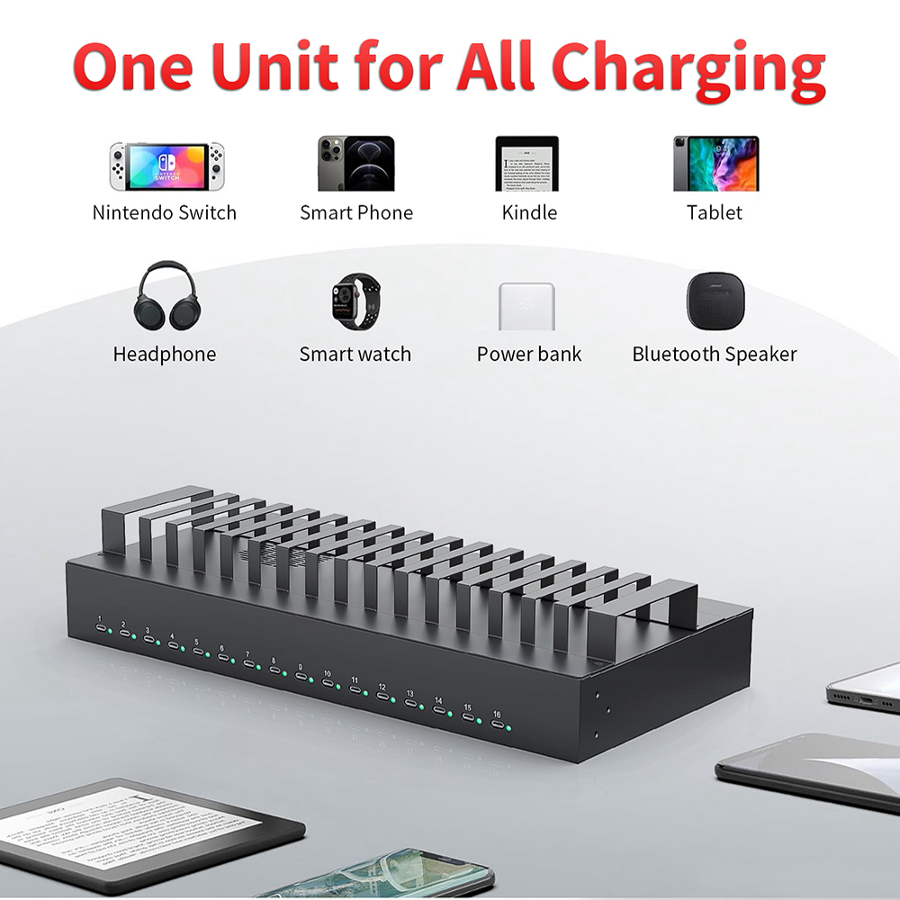 CA16-165C Hub USB Type-C 16 Po - Usb Hub ulasan dan harga